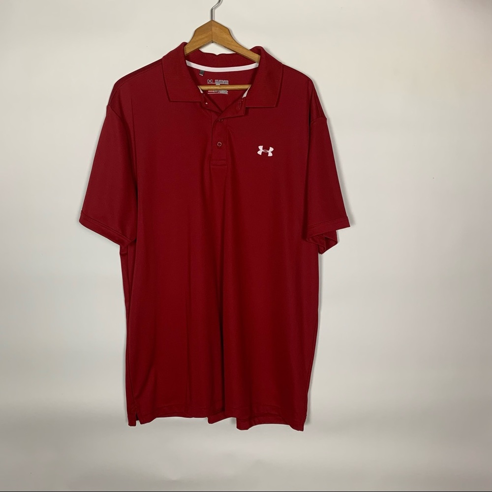 Under Armour Heatgear Golf Polo Shirt XXL 2XL